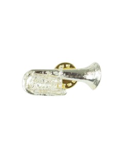 Tuba Pin (3.5 cm.) ftp008 Silver