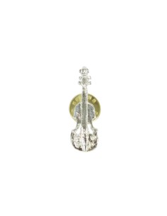 Violin Pin (3,3 cm.) ftp011 Silber