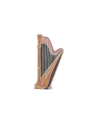 Pin Harp 4 cm. (Last Unit)