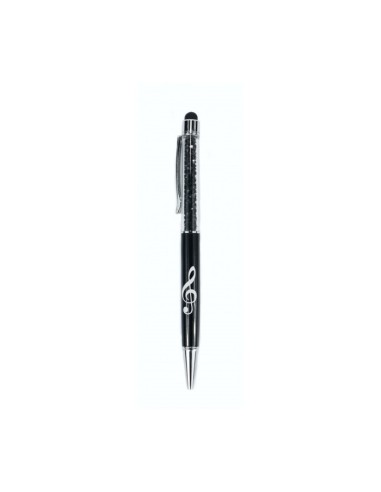 Sol Key Stylus Pen Cristal Noir B2000