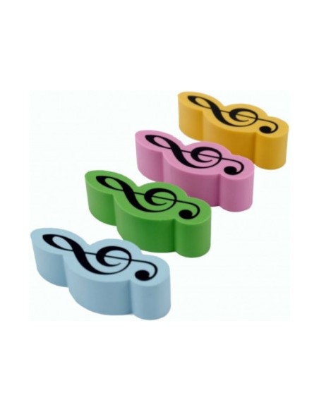 Agifty Solf Eraser (E-1028) Assorted Colors (Pack 4 Units)