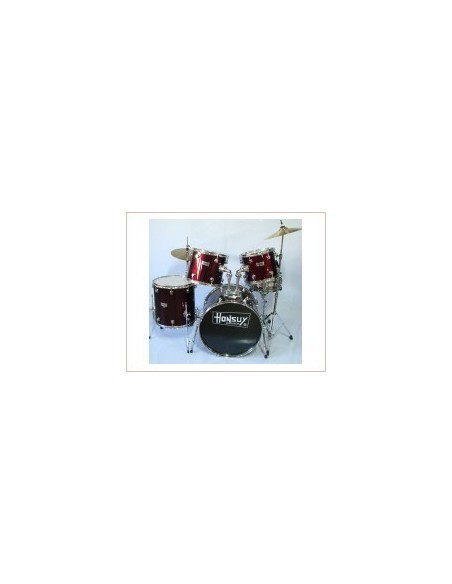 Junior Honsuy Batteria (5 pezzi) (rosso vino)