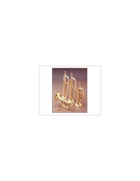 Honsuy (Long) Silver Cornet (2 Pistons)