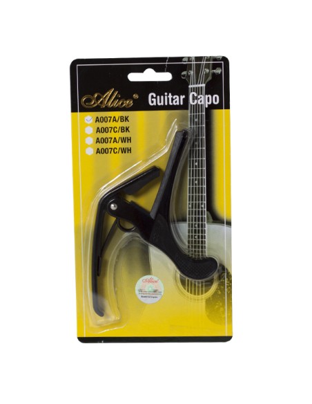 Classical Guitar Capo Alice Clamp n.10 (Ref.A007C/BK)