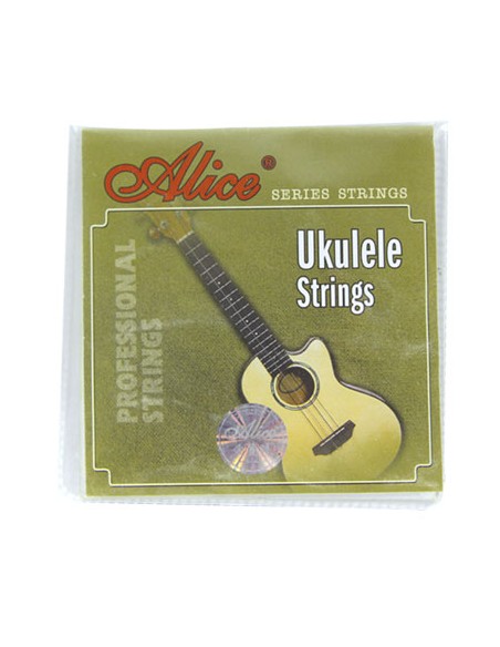 Alice Ukulele Strings (au04) Transparent Nylon (Complete Set)