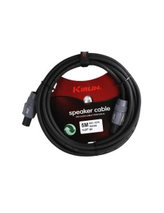 Kirlin Speaker Cable ref.sbc167k Length:8 meters, connection:k4fc/k4fc Professional Black