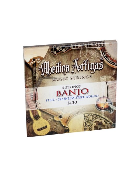 Medina Artigas Banjo Strings ref.1430 (Complete Set)