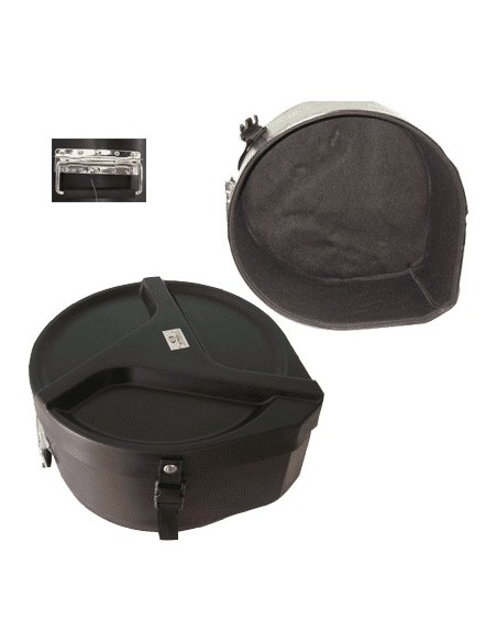 Tom Case 10x5" (33x20cm.)Schwarze Polsterung
