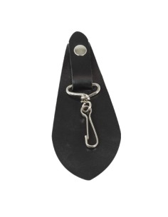 Leder Horn Aufhänger (Schwarz)