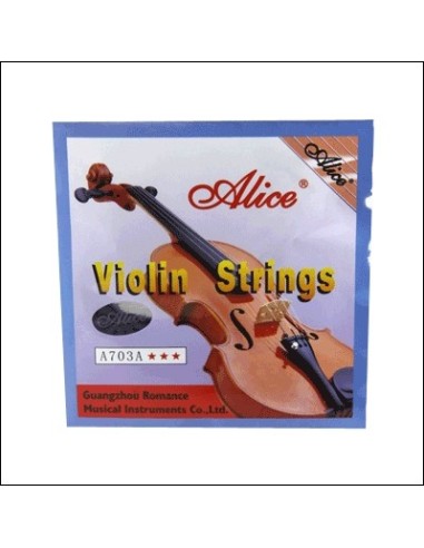 Alice 4/4 Violin Strings (ref.a703a) (Ball) (Complete Set)