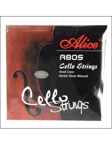 Alice 4/4 Cello Strings (a805) (Complete Set)