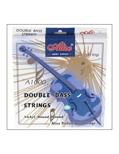 Alice Double Bass Strings ref.A100 (Balle) (Set Complet)
