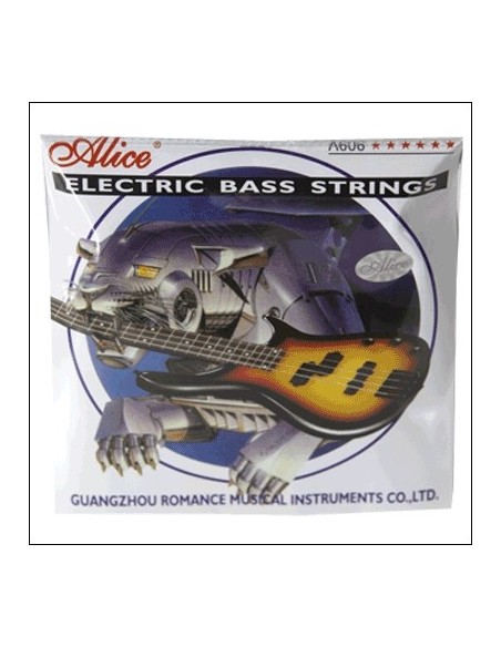 Alice Electric Bass Strings réf. a606 (Set complet)