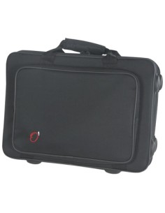 Étui pour clarinette (2) Sib (Sib) & (La) (A) med : 43x31x12cms. ref.8162 Noir
