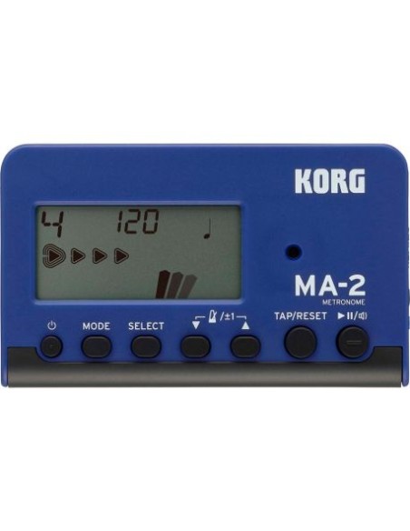 Korg Electronic Metronome (MA-2) Blue and Black
