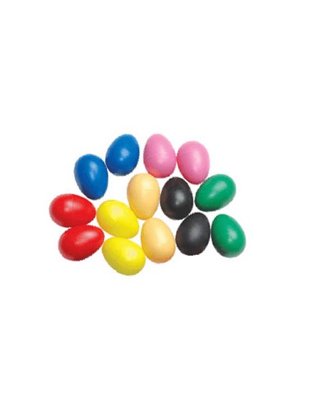 Samba Brand Plastic Eggs Assorted Colors (2 Units)