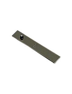 Lamina Mi (E) (2nd Octave) Soprano Carillon Finished in Med Silver: 20 x 3 x 77 mm.