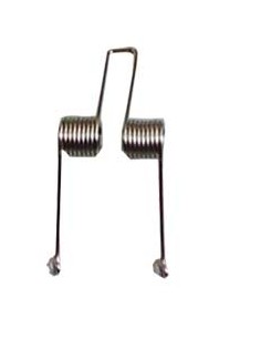 Nickel-plated drain key trunk spring