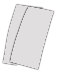 Classical Guitar Pickguard Adhesive Rectangular Med: 17x7 cm. Transparent