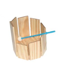 Octagon Percussion mit natürlichem Hammer