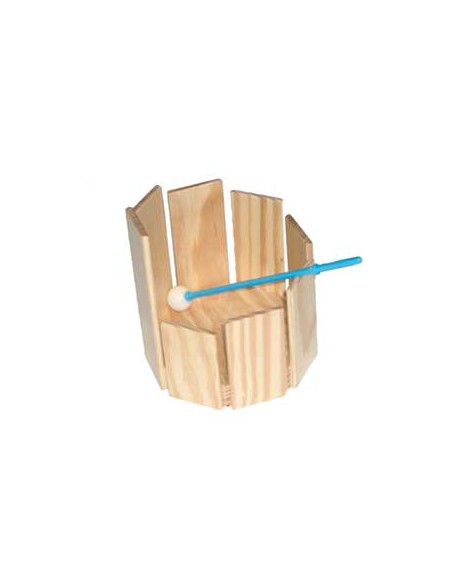 Octagon Percussion Includes Natural Hammer