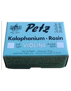 Violine Resin oder Viola Petz dunkle Naturfarbe 2