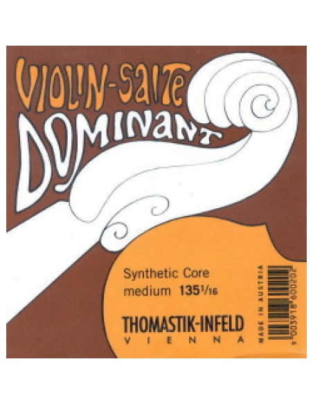 Thomastik Dominant (135) Medium 1/16 Violin Strings (Complete Set)