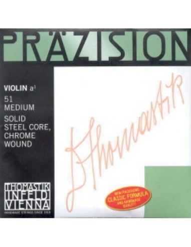 Violin String 4/4 2nd (A) (A) Thomastik Präzision (51) (Chrome) Medium