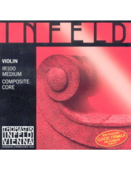Cordes de violon 4/4 Thomastik Infeld Red (Ir100) Medium (Set complet)