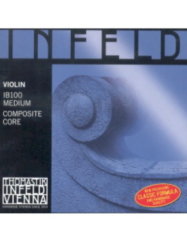 Thomastik Infeld Blue 4/4 Violin Strings (Ib100) Medium (Complete Set)