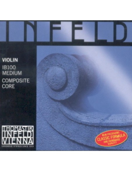Thomastik Infeld Blue 4/4 Violin Strings (Ib100) Medium (Complete Set)