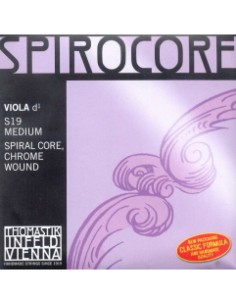Viola Saite 4/4 2. (D) (D) Thomastik Spirocore (S19) (Chrom) Medium