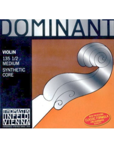 Thomastik Dominant (135) Medium 1/2 Violin Strings (Complete Set)