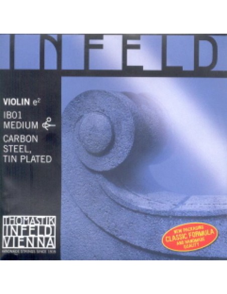 Violin String 4/4 1st (E) (E) Thomastik Infeld Blue (Ib01) (Carbon Steel) Medium