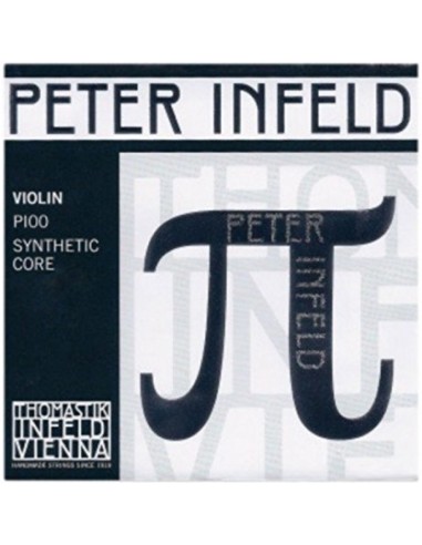4/4 Violin String 3rd (D) (D) Thomastik Peter Infeld (PI03A) (Silver) Medium