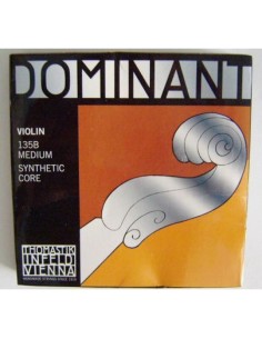 Thomastik Dominant 1/2 Violin Strings (135B) 1st Chrome Medium (Complete Set)