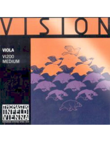 Thomastik Vision 4/4 Cordes dalto (VI200) Medium (Set complet)