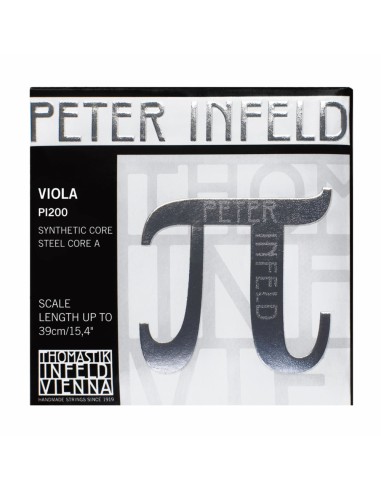 Thomastik Peter Infeld 4/4 Viola Strings (PI200) Synthetic Core