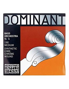 Kontrabass-Saite 3/4 1. (A) (A) Thomastik Dominant Solo 190S) (Chromumsponnen) Medium
