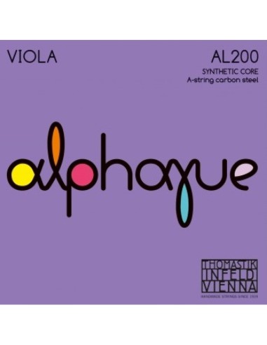 Thomastik Alphayue 4/4 Viola Strings (AL200) Synthetic Core