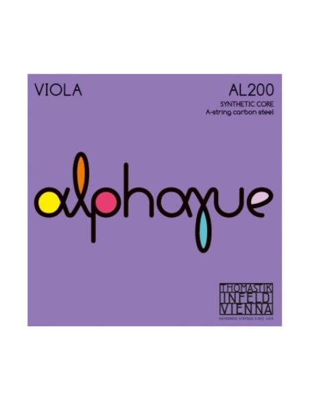 Thomastik Alphayue 3/4 Viola Strings (AL200) Synthetic Core (Game)
