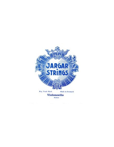 Violoncello String 4/4 1st (A) (A) Jargar Blue (Chrome) Medium