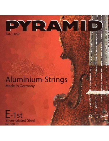 Violin Strings 4/4 Pyramid (100100) (Aluminium) Medium (Complete Set)