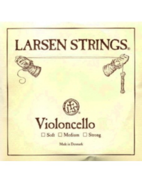 Violoncello String 4/4 2nd (D) (D) Larsen (Steel) Medium