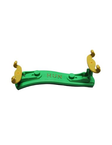 Kun (100) Original Violin Pad (1/4 oder 1/8) Mini Einstellbare grüne Farbe