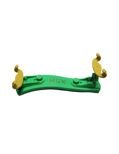 Kun (100) Original Violin Pad (1/4 oder 1/8) Mini Einstellbare grüne Farbe