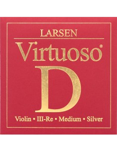 Violin Strings 4/4 3rd (D) (D) Larsen (Virtuoso) (Silver) Medium