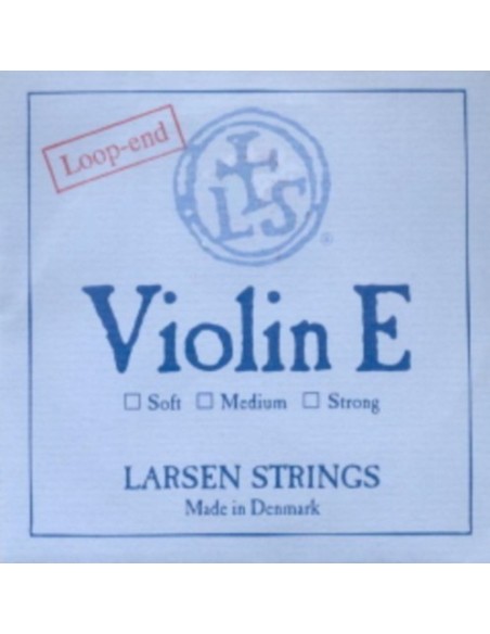 Violin String 4/4 1st (E) (E) Larsen (Steel) Soft