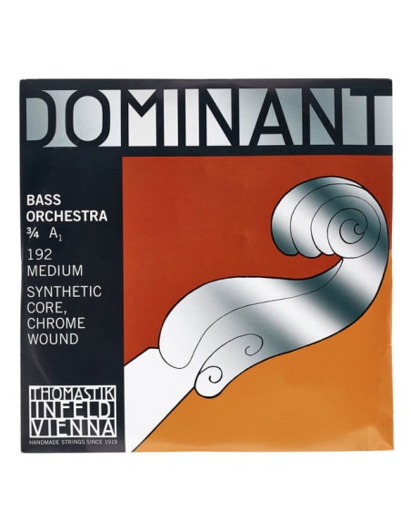 Double Bass String 3/4 3rd (A) (A) Thomastik Dominant (192) (Chrome Wound) Medium