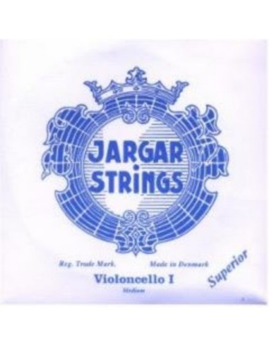 Violoncello String 4/4 1st (A) (A) Jargar Superior (Chrome) Medium